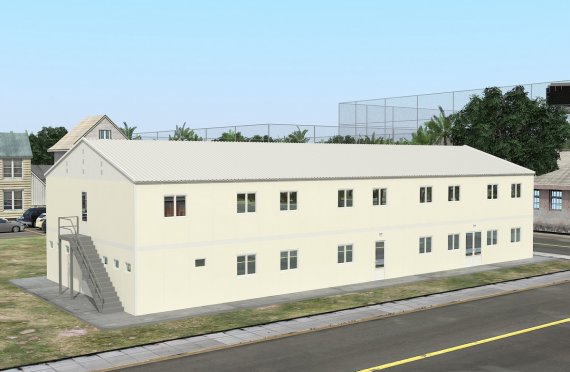 Sozialräume Für Kaserne | Militärischer Sicherheitsbereich 662 m²