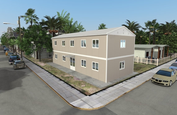 Baustellenbüro 214 m²