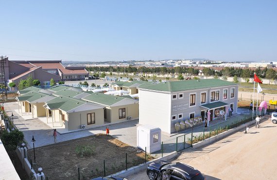Rehabilitationsgebäude für Krebspatienten von Karmod Prefabricated Technologies.