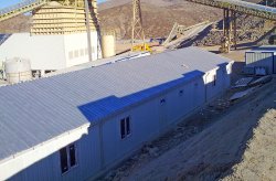 Work site Building Mining Camp | Mining Building and Construction Turkey