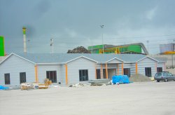 Vorgefertigtes Gebäude für Bauarbeiter für Ufuk Boru Company wurde abgeschlossen