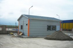 Vorgefertigtes Gebäude für Bauarbeiter für Ufuk Boru Company wurde abgeschlossen